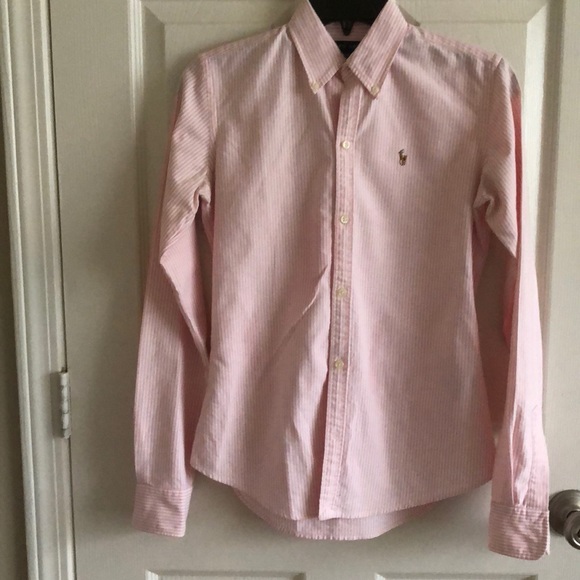 Slim Fit Oxford Polo - Picture 1 of 4